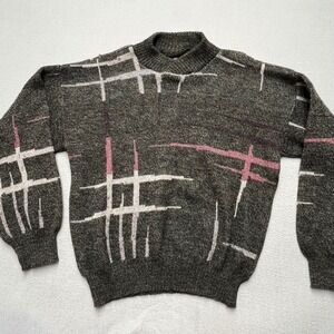 KENNINGTON knit Sweater fisherman WoolGrandpa Multi Cottage core Made in Italy